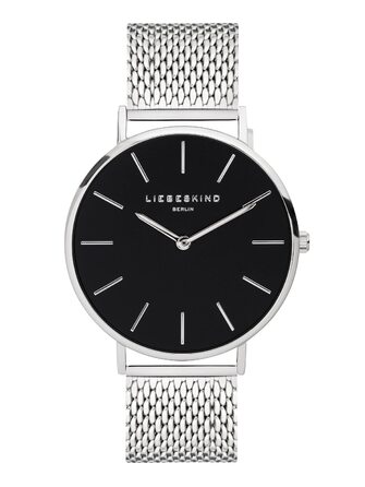 Жіночий наручний годинник Liebeskind Berlin LT-0156-MQ IP Black (Сріблястий / Чорний)