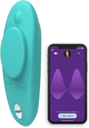 We-Vibe Moxie: Вібратор-кліторальний масажер, портативний, 10 режимів, водонепроникний