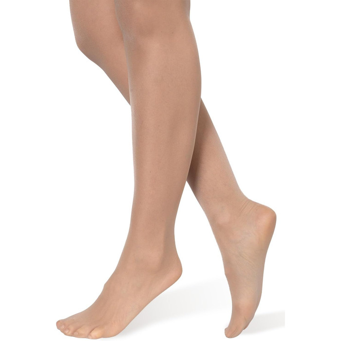 Шкарпетки-гольфи BANANALU 20 Den з відкритим кроком (S, Honey - набір 3 шт.)