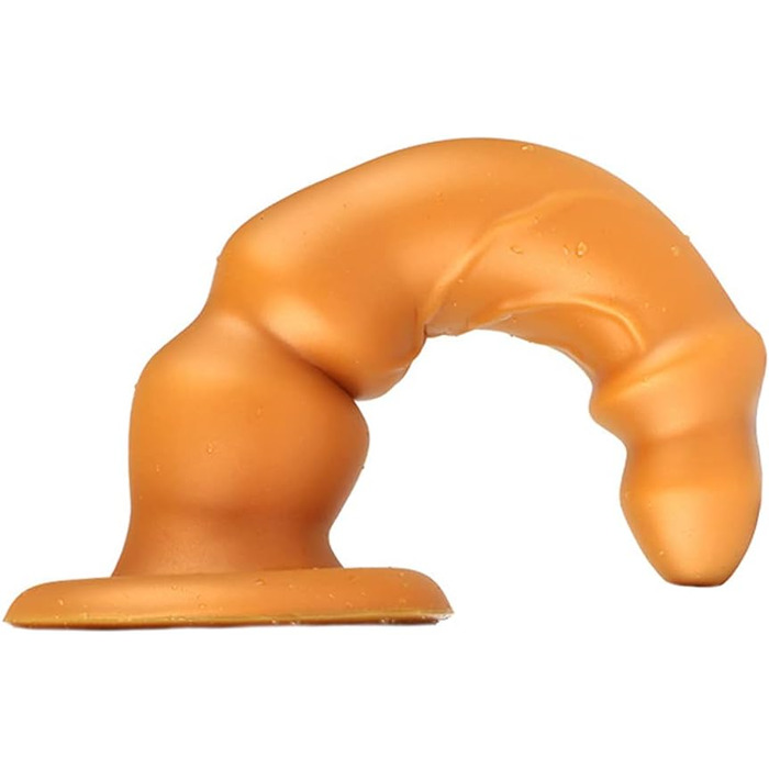Анальний пробка з виступом, 22 см, рідке силікон, класичний ділдо з потужним присоском, гнучкий, для жінок, пар, чоловіків, Roluck (M)