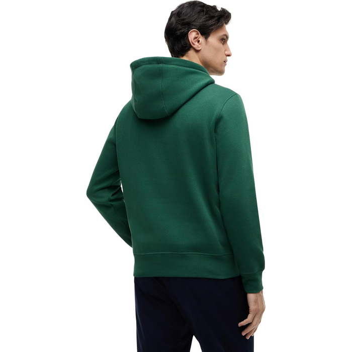 Чоловічий худі Tommy Hilfiger з капюшоном та логотипом Toy Logo, колір Street Green, розмір XL