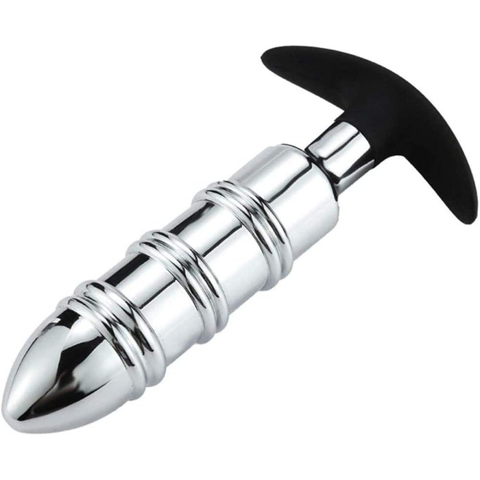 Анальний дildo з нержавіючої сталі для чоловіків та жінок - іграшки для БДСМ та анального сексу
