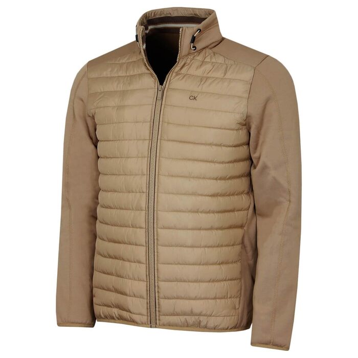 Чоловіча гібридна утеплена куртка Calvin Klein CK Hybrid Insulate Golf Jacket (M, Panzer)