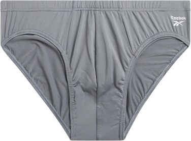 Сліпеки чоловічі Reebok (10 шт. в упаковці) – Low Rise, матеріал: бавовна, кольори: морський блакитний, червоний, сірий, Surf The Web, Stonegrey, розмір M