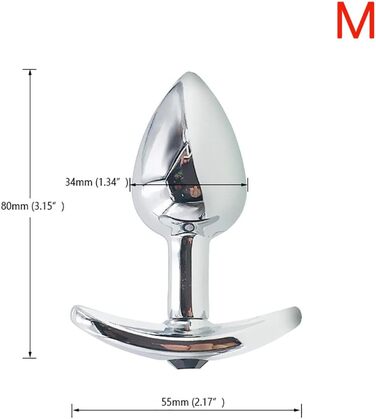 Металевий анальний плаг Jomyu (3 шт.): набір для дорослих, стимуляція G-точки, для пар та самостійного використання