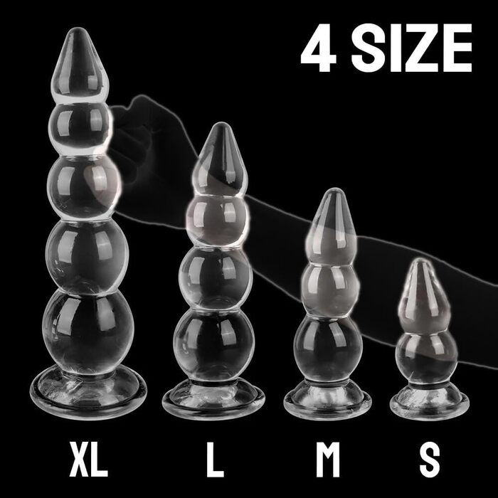 Анальний дилатёр Jixaxe: великий анальний плагін з присоскою для жінок та чоловіків