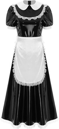 Костюм для косплею Halloween Cosplay Kleid від Vxuxlje: чорне плаття з мереживом для карнавалу та косплею (L)