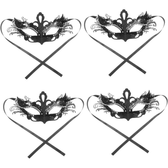 Маска на Хелловін Holibanna з 4-ма кульками: косплей, вечірка, маскарадна маска, аксесуар