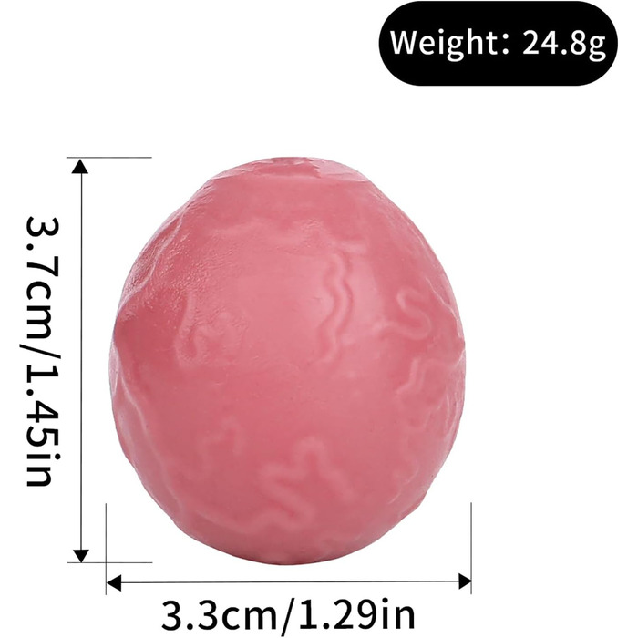 Анальні яйця з силікону (3 шт.) для інтимних іграшок - сумісні з Ovipositor Dildos