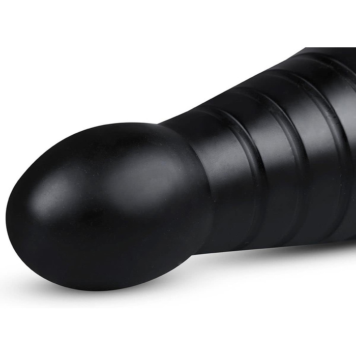 Анальний плаг Devil Dog чорного кольору