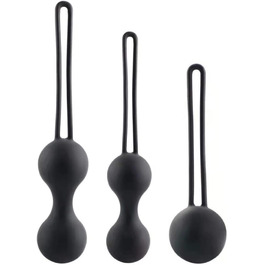 3 шт. Вагінальні кульки-перлини з силікону для жінок - тренажер для зміцнення м'язів, сексуальна іграшка