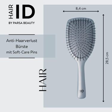 Масажна щітка для волосся PARSA Beauty Hair ID Anti-Hairloss проти випадіння та ламкості волосся