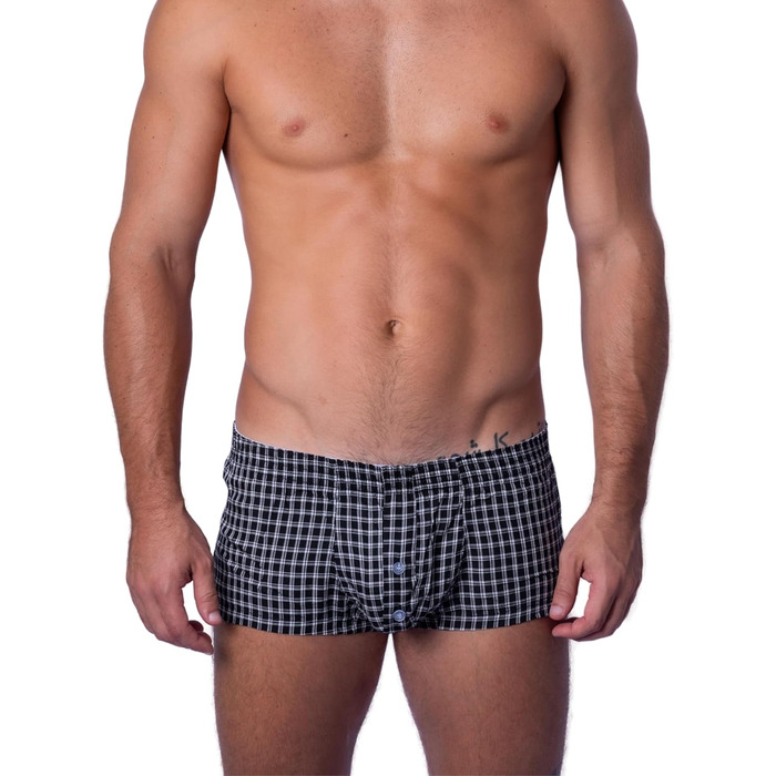 BIMONI Боксер чоловічий з бавовни, низька посадка, 4 шт. в упаковці, 4 кольори, розмір M