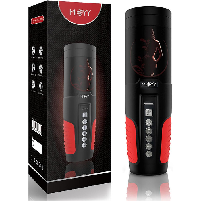 Автоматичний електричний мастурбатор-чаша з 7 телескопічними функціями та режимами обертання. Іграшка для чоловіків