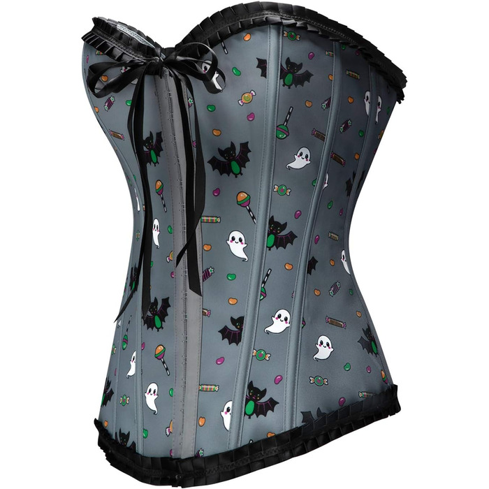 Кросет з мережива LittleForBig для жінок з шнурівкою, повний бюст, корсаж, бюстгальтер-боді, форма для тіла