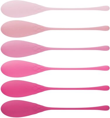 Набір кегельболів Teazers: важені тренувальні м'ячі для вправ для тазового дна (рожевий)