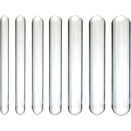 Анальний дилда з прозорого скла, подвійний, XXL - для жінок, чоловіків, пар