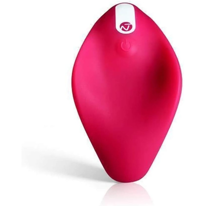 Вібратор Nomi Tang Better Than Chocolate 2 - водостійкий, безшумний, з силікону, з сенсорним слайдером, акумуляторний, червоно-фіолетовий