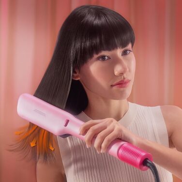Випрямляч для волосся з функцією обдуву Cecotec Air Lisse Champagne: 3 режими роботи, 3 рівні температури (100-230°C), іонізація, колір шампань