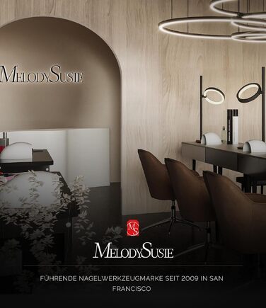 Професійний портативний апарат для манікюру MelodySusie SC320F, електрична ногтева фреза 30000 об/хв для гель-нігтів та акрилу, бездротовий набір для манікюру (Білий/Рожевий)