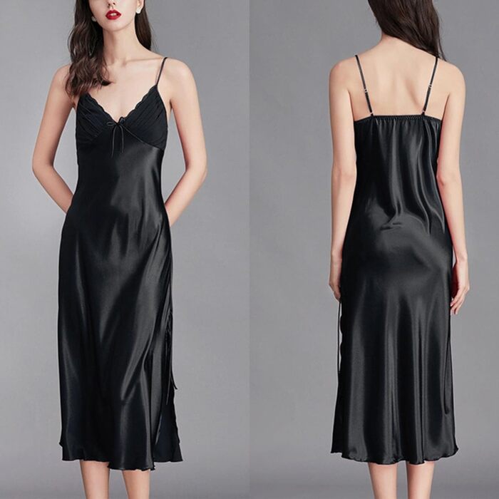 Babydoll з мереживом для жінок - сексуальна нічна сорочка Babydoll, мереживна білизна, чорний колір, розмір XL