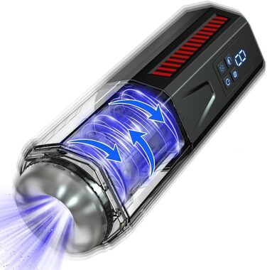 Портативний автоматичний тренажер для чоловіків: кілька частот, просте керування