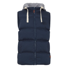 Чоловіча стібана жилетка Blend BHJens Outdoor темно-синього кольору (S, Navy)