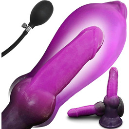 Надувний аналдилід XXL: Фантазія, Інопланетянин, Крізь, для пар, BDSM, анал-іграшки