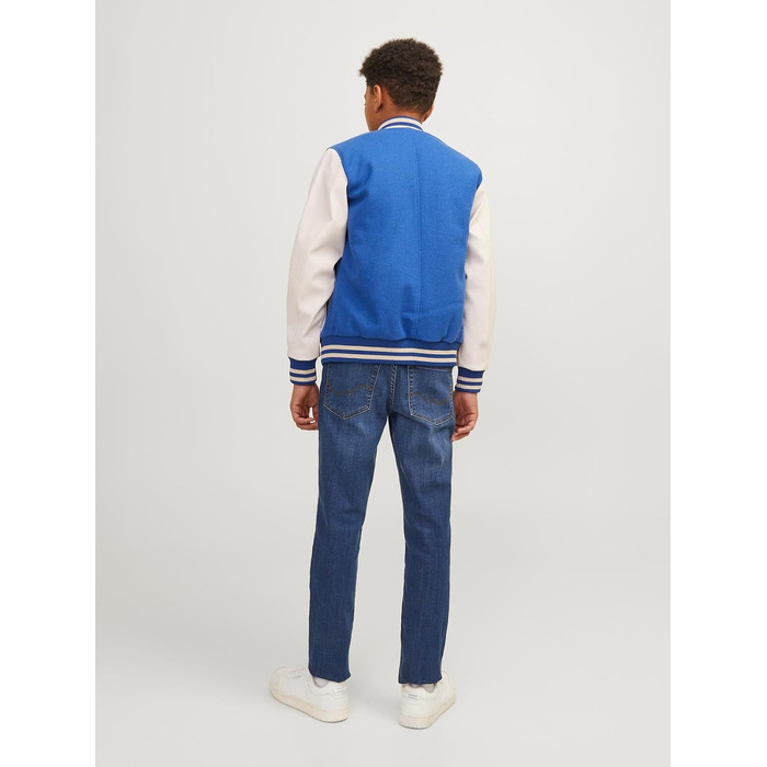 Дитячі джинси Jack & Jones Boy Slim Fit JJIGLENN синього кольору, розмір 152