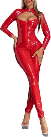 Жіночий костюм для косплею GRRKDFQ: комбінезон з довгим рукавом на блискавці (Мережа A, L)