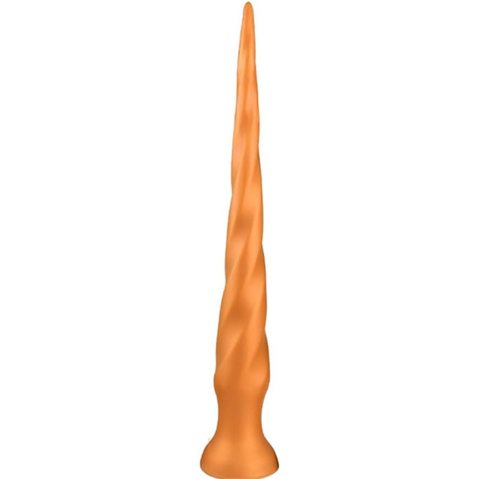 Анальний плаг Roluck для чоловіків, 54 см, з м'якого силікону, з присоском для масажу простати та анального оргазму, розширювач (M(45 см))