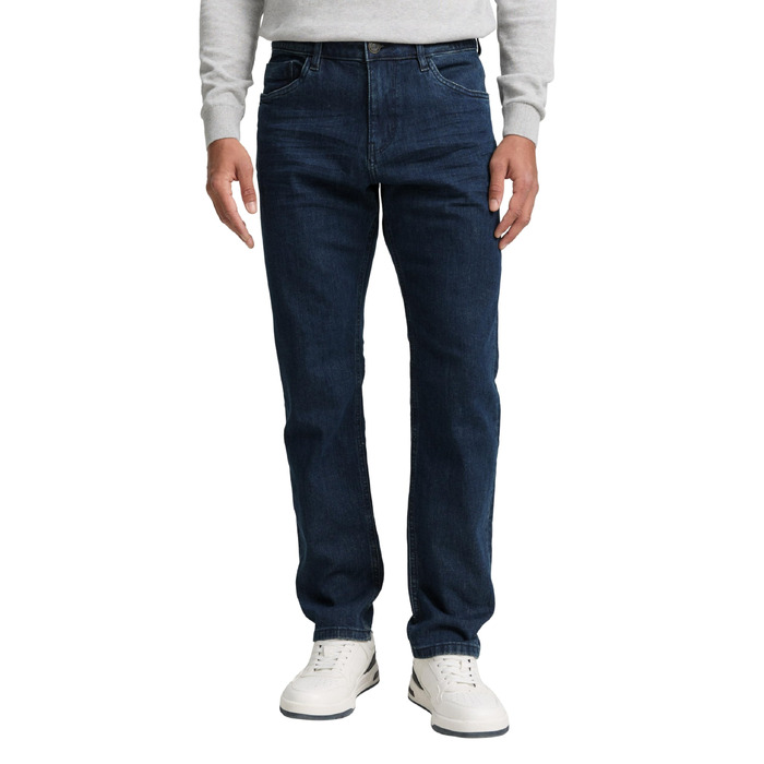 Чоловічі джинси Tom Tailor Josh Regular Slim із стрейчем, синій колір Blue Rinse Denim, розмір 36W/34L