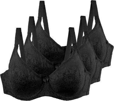 3 шт. бюстгальтер без кісточок Push Up для жінок, спортивний, зручний, для йоги, фітнесу, повсякденного носіння, кольори: рожевий, винний, білий, чорний, розмір 85D