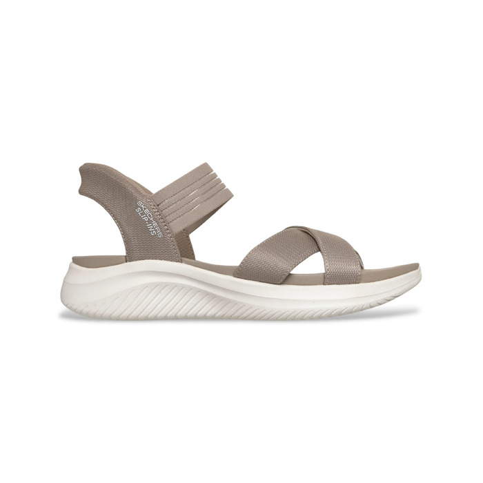 Жіночі сандалії Skechers Ultra Flex 3.0 Never Netter Hands Free Slip-ins, колір Taupe, розмір 37 EU