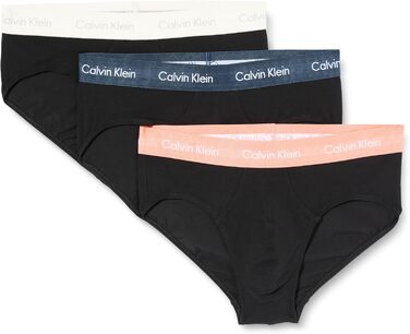 Труси боксер Calvin Klein (3 шт. в упаковці) – чоловіча білизна, чорний, кораловий, білий
