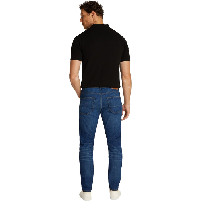 Чоловічі джинси Tommy Hilfiger Houston Flex Tucson Tapered Fit, колір Mohave Indigo, розмір 28W / 36L