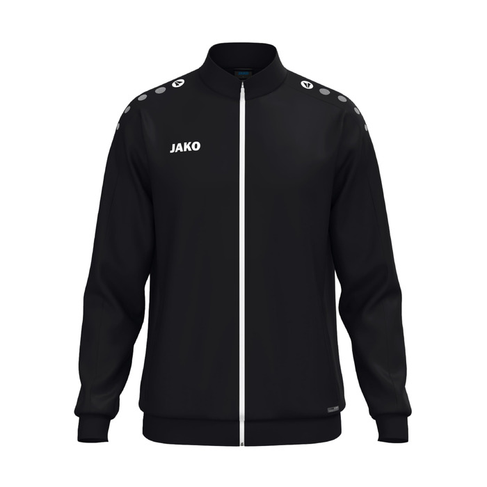 Спортивна куртка JAKO One унісекс із переробленого поліестеру з функцією Keep Dry, чорна, розмір XL