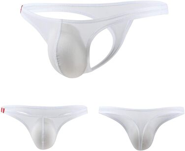 Танга чоловічі Panegy, низька посадка, з тонкого льону, 3/4/5 шт. в упаковці, кольорові (XXL)