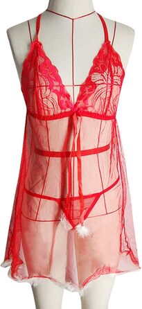 Жіноча святкова білизна: боді, піжама, нічна сорочка, боді Babydoll, святкова білизна на День Святого Валентина, Різдво. XL