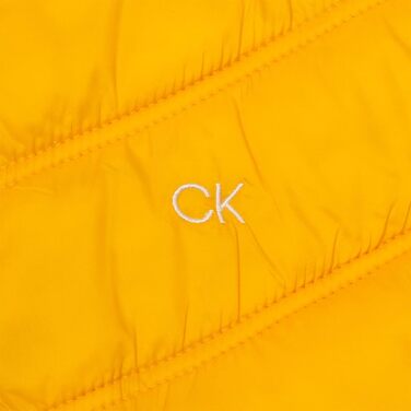 Чоловічий гібридний гольф-жилет Calvin Klein Frontera на блискавці, гірчичний, розмір XXL
