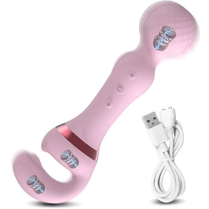 Вібратор для жінок ChicLSQ 2025 з 20 режимами вібрації (10+10), потужний та тихий, для особистого задоволення та парних ігор