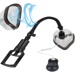 Електричний вібраційний сукун для жінок 2-в-1, набір з вакуумним насосом та 20 режимів вібрації. Інтимна іграшка для дорослих