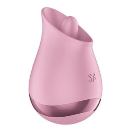 Satisfyer Tongue Player: вібратор для жінок, 8 режимів вібрації та стимуляції язичка, водонепроникний (IPX7), USB-C зарядка, силікон