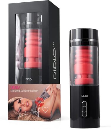 Електричний мастурбатор для чоловіків DIDLO Rotor-MM15 Special Edition від MICAELA SCHÄFER, USB-зарядка, 30 см, ротаційний вібратор