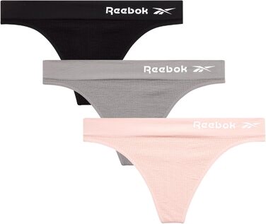 Сліпекс Reebok Daen (3 шт.) - жіноча білизна, лотос, чорний (M)