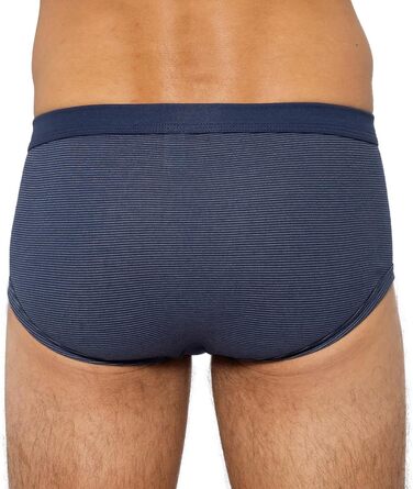 Чоловічі труси ESGE з тонкими смужками (5 шт. в упаковці), XXL, морський колір