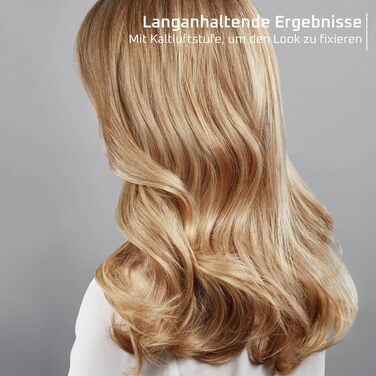 Фен для волосся Rowenta x Karl Lagerfeld K/Pro Stylist CV888L з іонізацією, професійний, чорний/рожеве золото