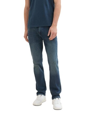 Чоловічі джинси Tom Tailor TTMARVIN Straight з еластичним стрейчем, колір Dark Stone Wash Denim, 32W/32L