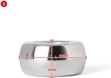 Набір еротичних аксесуарів для чоловіків (3 шт.): кільця для яєчок, стример для статевого члена, металевий стример для яєчок