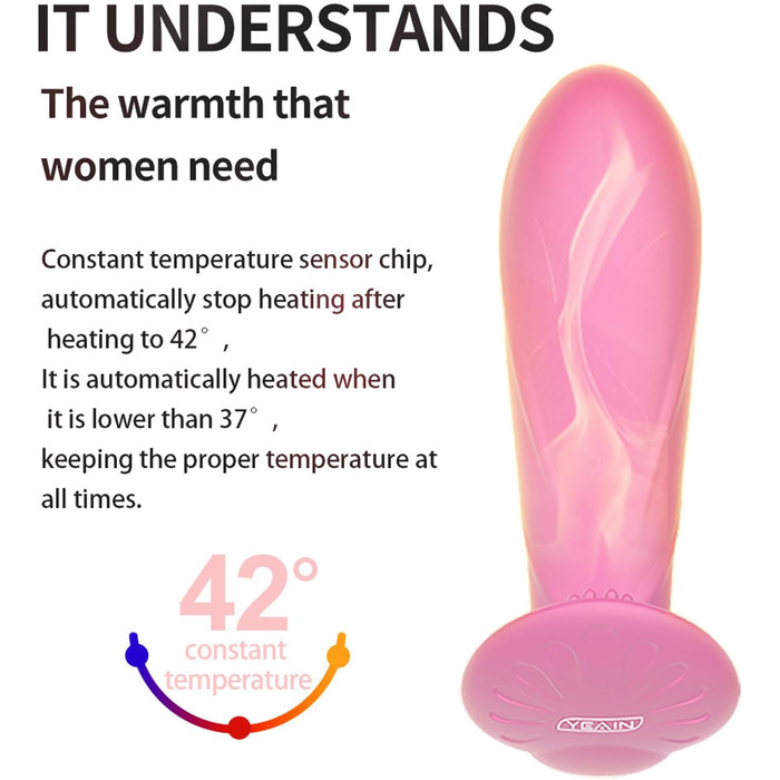 Вібратор-кулька ChicLSQ з пультом дистанційного керування, 10 режимів вібрації, для стимуляції клітора, вагіни та G-точки, нагрівається до 42°C